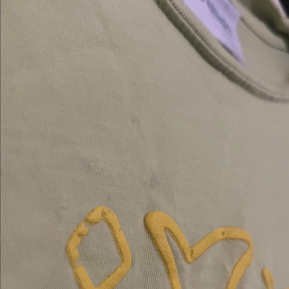 Green Graphic Long Sleeve Top - Picture 3 of 3